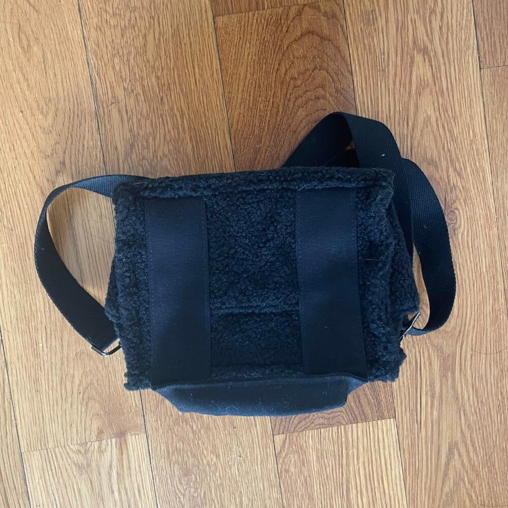 Popflex Baby/Mini Sloan Tote in Black Sherpa - Picture 4 of 4